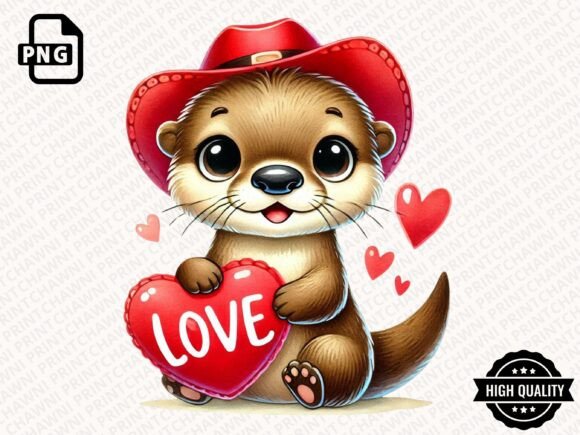 Download Cute Valentine Animal Clipart PNG - Premium Resources